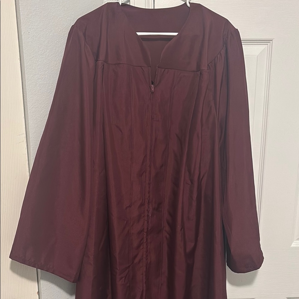 Maroon Graduation Gown